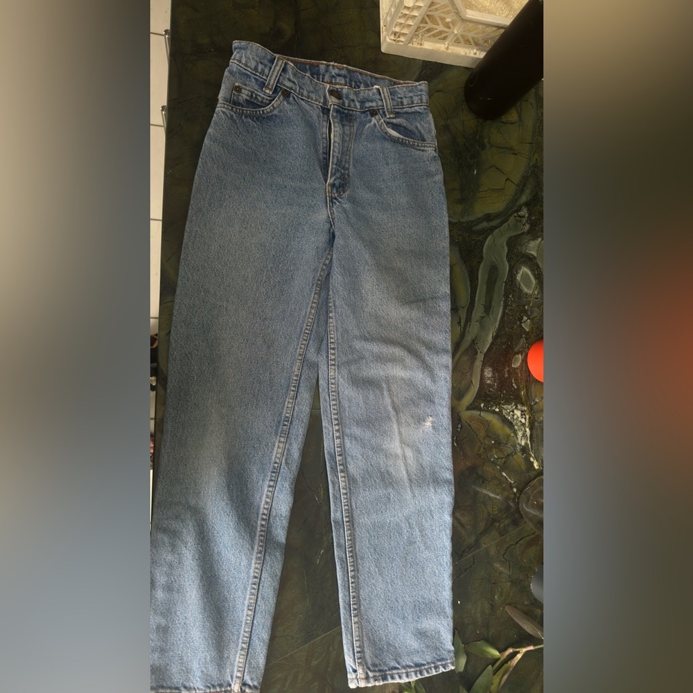 Levi's kids Straight Leg Jeans in Blue size 12